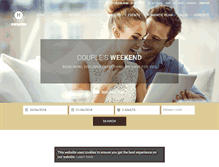 Tablet Screenshot of hotelsaucesdelestadio.com